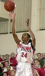 Senior guard Tiffany Simon is third on the team in scoring (7.4 ppg) and rebounding (5.7 rpg).