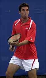 Second-team All-WAC singles player Stefan Suta has won 29 matches this year.