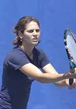 Chloe Carlotti (above) is ranked eighth in the nation in singles and with partner Lucia Tallo is No. 16 in doubles.