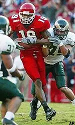 Sophomore receiver Jermaine Jamison leads an outstanding Bulldog receiving corps.