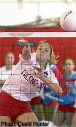 Junior outside hitter Kristen Fenton, a 2003 preseason all-WAC pick and 2002 AVCA All-West Region honoree, will be one of the Bulldogs' offensive sparks in 2003.