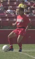 Senior Erin Sayegusa knocked in her first goal of the season against SMU on Sunday afternoon.