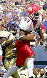 Marque Davis had seven catches for 129 yards in Fresno State's thrilling 16-14 victory over Oregon State on Friday night.