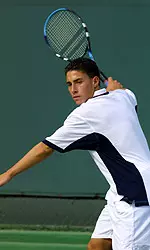 Alex Krohn was named WAC Men's Tennis Player of the Week after his performance against 21st-ranked USC last week.