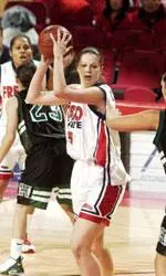 Senior Mindy Clark was the only Bulldog player to score in double figures, as she finished with 11 points and eight rebounds.