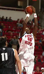 Mustafa Al-Sayyad is Fresno State's top returnee heading into the 2004-05 season. He finished fifth in the WAC in rebounding last year.