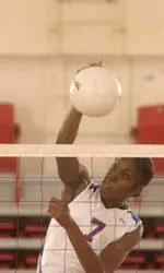 Senior middle blocker Tiffany Bishop has recorded 50 career block solos and is eight shy of cracking the school's career Top 10 list.