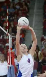 Nevada's strong offensive attack dictated the flow of play during the Wolf Pack's four-game victory (30-20, 30-24, 21-30, 30-23) over Fresno State on Saturday afternoon in the North Gym.