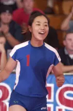 Freshman libero Yuko Mori finished her first year by leading the team in digs as well as posting the second-highest number of digs by a Bulldog freshman (365).