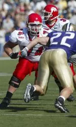 Senior left tackle Logan Mankins was selected first-team All-WAC.