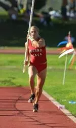 Junior Lexine Lesser, who won the pole vault event last year at 12-6.25 (3.82m), is back to defend her title.