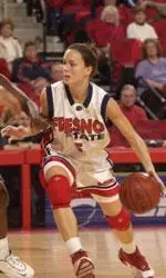 Chanie Sutherland will be one of three Bulldogs honored during Senior Night festivities in Fresno State' home finale against Nevada on Feb. 28 at 8 p.m.