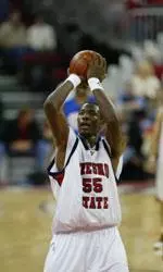 Mustafa Al-Sayyad totaled a career-high 16 points in Fresno State's 64-55 loss to Nevada on Saturday night.