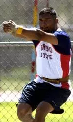 The lone event winner for the men's team was senior Joe Vasquez (Selma, Calif.), who recorded a personal-best 199-10 (60.91m) effort in the hammer throw.