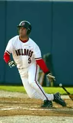 Senior infielder Chris Patrick enters the Nevada series with an eight-game hitting streak.