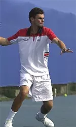 Sergiu Modoc moved back into the singles lineup on Sunday against UC San Diego and won in straight sets.