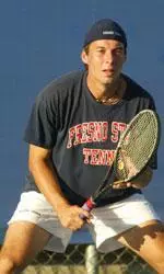 Stefan Suta saw his Fresno State career finish on Saturday when the Bulldogs bowed out 4-0 to Pepperdine in the NCAA Tournament.