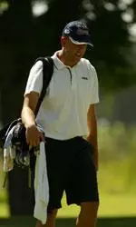 Chad Spencer tees off from the first hole Friday at 10 a.m.