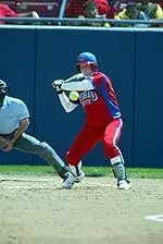 Sophomore All-America shortstop Christina Clark hit her seventh double of the season in the Bulldogs' 2-0 loss to Southern Illinois.