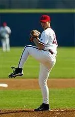 Junior righthander Matt Scott pitched 4.2 scoreless innings in relief to earn the win Sunday against No. 2 Rice.