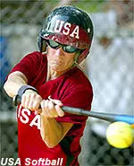 Three-time Olympian and Bulldog All-American Laura Berg went 2-2 with two runs and a stolen base as the United States secured a medal round spot after defeating host Greece, 7-0 (5inn.).