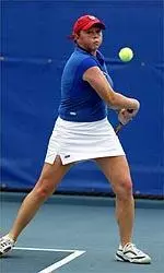 Courtney Jantz was named WAC Women's Tennis Player of the Week for her efforts against Santa Clara on Saturday.