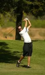 Fresno State's Mark Modglin ended the first day three shots off the lead.