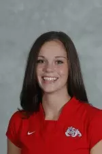 Alisha McKee led the Bulldogs with 23 kills in the loss, a career best.