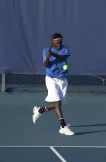 Charles Irie will face Lee Gregg tomorrow in the flight two semifinals at the UNLV Fall Classic.