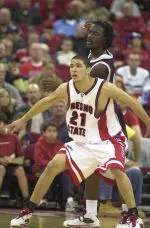 With at least 150 family and friends in attendance, Mexico native Hector Hernandez scored a career-high 11 points in Fresno State's 93-80 loss to UTEP on Thursday.