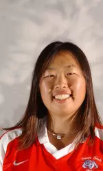 Yumi Chung is leading the 'Dogs after posting a first-round score of 76.