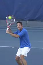 Andy Sinn has won four matches in a row, including an upset victory over the nation's 95th-ranked player on Sunday against Rice.