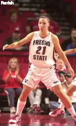 Junior forward Amy Parrish (Hanford, Calif.) was named first team All-WAC on Sunday afternoon, as the Western Athletic Conference announced its postseason women's basketball award winners.