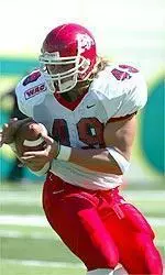 Stephen Spach, a four-time Academic All-WAC selection, signed a free agent contract with the NFC Champion Philadelphia Eagles.