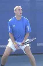 Jakub Cech's straight set win at No. 1 singles was the lone bright spot for Fresno State in its 6-1 loss to Brown.