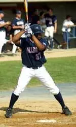 Chase Moore had the game-winning RBI in the first game, before scoring the Bulldogs only run in game 2.