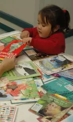 Members of the Fresno State Student Athlete Advisory Council (SAAC) recently participated in a Literacy Fair at Children's Hospital Central California in Madera.
