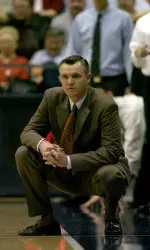 Head men's basketball coach Steve Cleveland will appear at the Sprint store on Blackstone and Shaw Avenues from 1-3 on May 7.