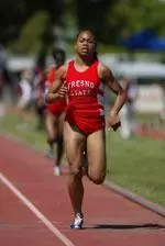 Junior Zinzi Evans set the school's 10th-best all-time 6K mark (23:30) at the CS Stanislaus Invitational last weekend.