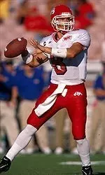 Former Bulldog David Carr will have his No. 8 jersey retired Sept. 27. Carr threw for nearly 8,000 yards and 70 touchdowns in his Bulldog career.