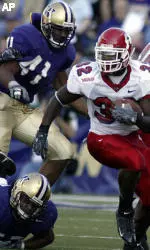 Dwayne Wright broke a 54-year old school record with 295 rushing yards against Louisiana Tech.