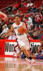 Junior guard Tierre Wilson led all scorers with 17 points and added five assists and a steal.