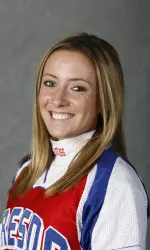 Freshman Haley Perkins had Fresno State's only hit in a 5-0 loss to Northwestern, Saturday at the Kijakawa Classic.