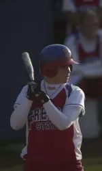 Nichole Willis hit her first home run of the season when she belted a two-run shot in the fourth to end the game in five innings.