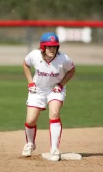 Sophomore Kristin Sylvester was 3-for-3 with a solo home run, Sunday at the Palm Springs Classic