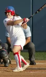 Sophomore first baseman Kristin Sylvester hit a two-out RBI double for the Bulldogs' only run in Fresno State's 8-1 loss to No. 11 Arizona State.