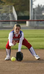 Freshman third baseman Haley Perkins went 2-3 with three RBI in the WAC opening win over Nevada.