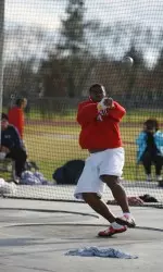 The opening day of the Cal-Nevada Championships came to a close Friday evening at Warmerdam Field, with all preliminary events completed despite wet and windy weather conditions throughout the meet.