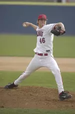 Junior Andy Underwood threw his second complete game, allowing one run while striking out six in the loss.