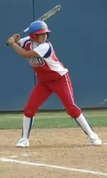 Sophomore second baseman Jenna Cervantez doubled to left center in the fourth inning to give the Bulldogs a 1-0 lead.